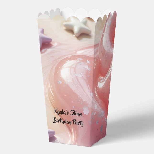 Caja Para Regalos It's a Slime Birthday Party For Girl’s (Reverso )