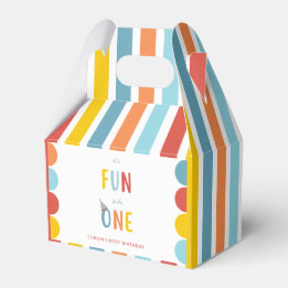 Caja Para Regalos It's Fun To Be One Colorful Party Favor Boxes