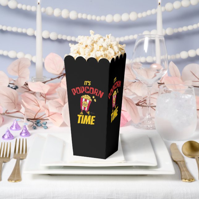 Caja Para Regalos It's Popcorn Time Funny (Boda)