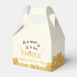 Caja Para Regalos It's So Sweet To Bee 3rd Birthday