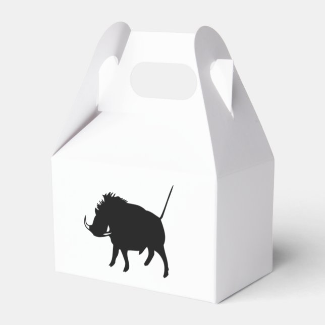 Caja Para Regalos Jabalí verrugoso  (Front Side)