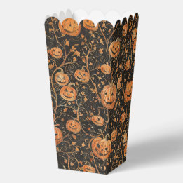 Caja Para Regalos Jack-o-Lantern en el vientre