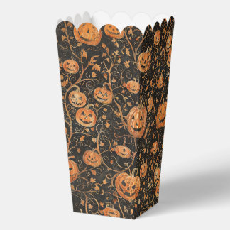 Caja Para Regalos Jack-o-Lantern en el vientre