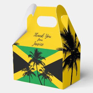 Caja Para Regalos Jamaican Flag Tropical Thank You