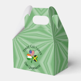 Caja Para Regalos Jamaicano irlandés USA Banderas Shamrock personali