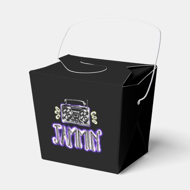 Caja Para Regalos Jammin' con Boombox (Front Side)