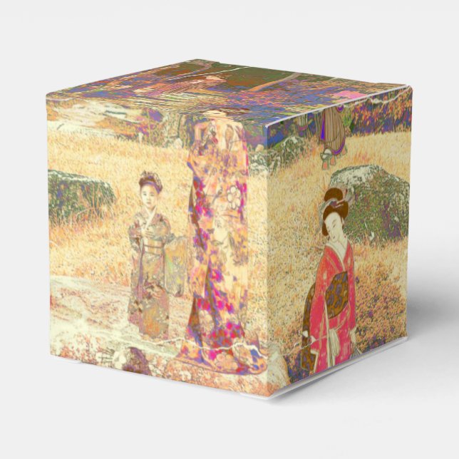 Caja Para Regalos Japanese Garden II / Washed Edition (Reverso Costado)