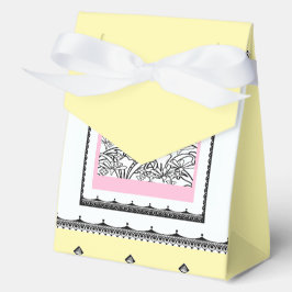 Caja Para Regalos Jardín de flores Amarillo