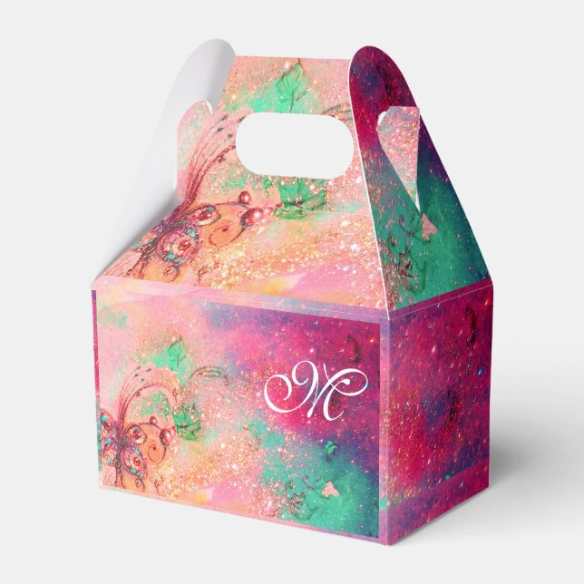 CAJA PARA REGALOS JARDÍN DE LA PLANTA DE MARIPOSAS MÁGICAS PERDIDAS (Front Side)