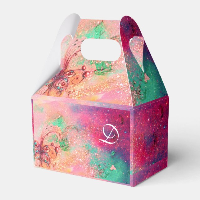 CAJA PARA REGALOS JARDÍN DE LA PLANTA DE MARIPOSAS MÁGICAS PERDIDAS (Front Side)