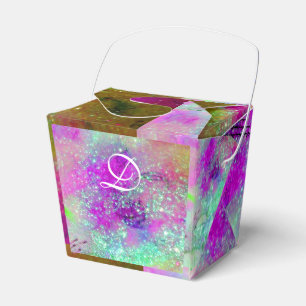 CAJA PARA REGALOS JARDÍN DE LAS SOMBRAS PERDIDAS PURPLE AZUL FLORAL