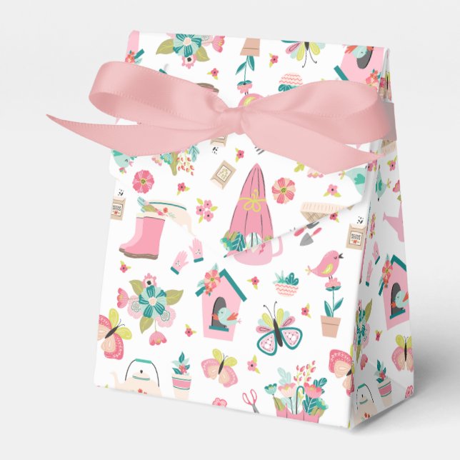 Caja Para Regalos Jardín de primavera (Front Side)