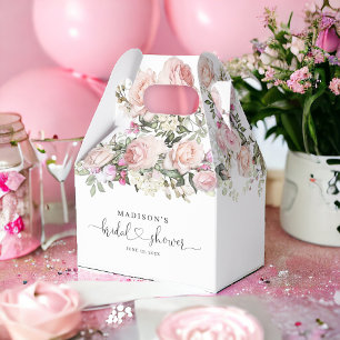 Caja Para Regalos Jardín de Rosas de Verano Floral Shower Nupcial