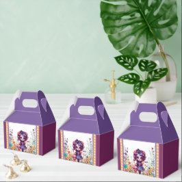 Caja Para Regalos Jardín Gótico Lindo Azúcar Calavera