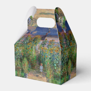 Caja Para Regalos Jardín Monet Vetheuil Impresionismo Pintura de flo