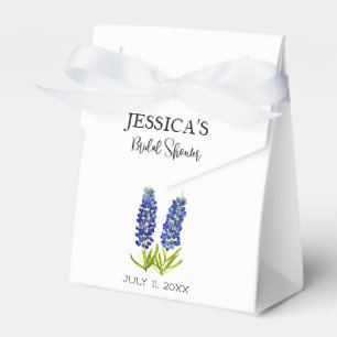 Caja Para Regalos Jardineras de Lupino Azul Fiesta de Despedida de S