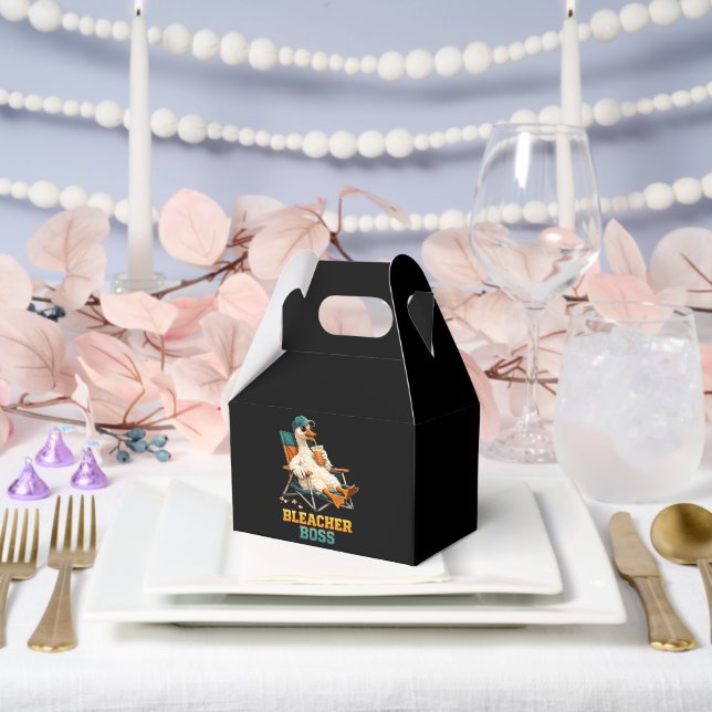 Caja Para Regalos Jefe de Gradas de Ganso (Boda)