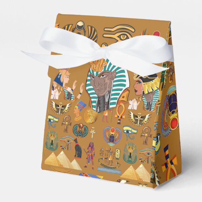 Caja Para Regalos Jeroglífico del patrón jeroglífico egipcio antiguo (Front Side)