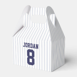Caja Para Regalos Jersey de béisbol - Fiesta de cumpleaños temáti