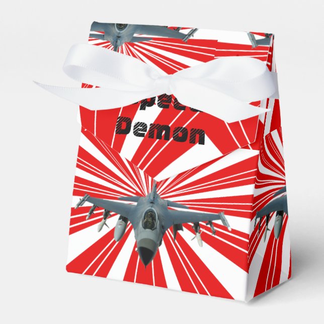 Caja Para Regalos Jet de combate (Front Side)