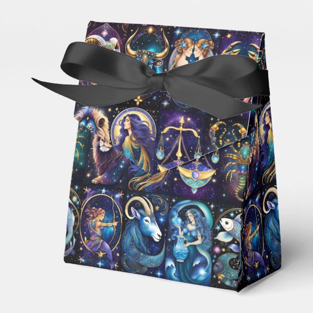 Caja Para Regalos Jewel Galaxy Zodiac Tent (Front Side)