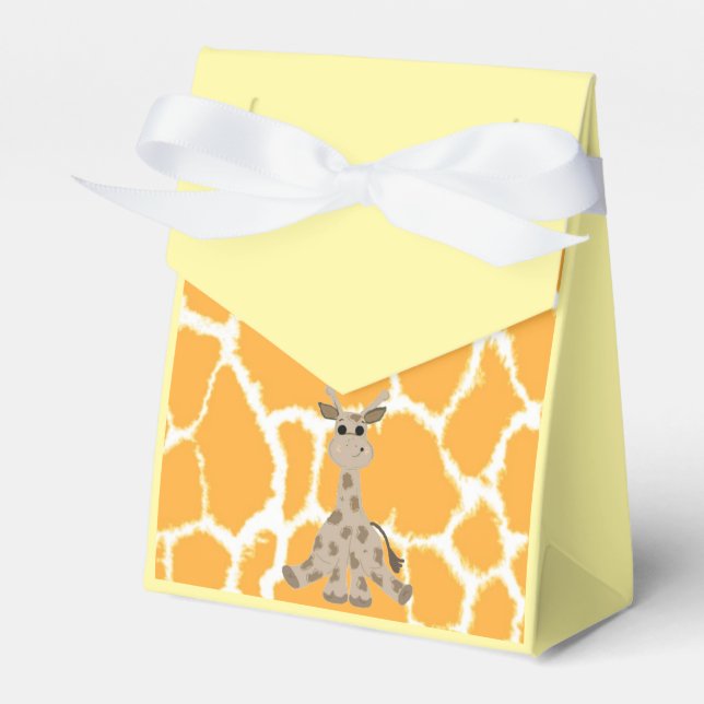 Caja Para Regalos Jirafa Sentada (Front Side)