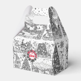 Caja Para Regalos Joyful Colors Christmas Wrap