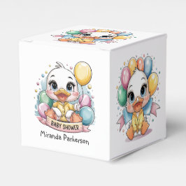 Caja Para Regalos Joyful Duckling Baby Shower