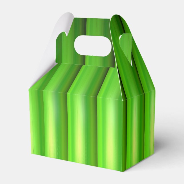 Caja Para Regalos Juego de bambú verde (Front Side)