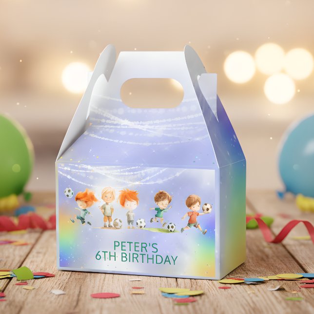 Caja Para Regalos Juego de cumpleaños del fútbol mágico (Subido por el creador)