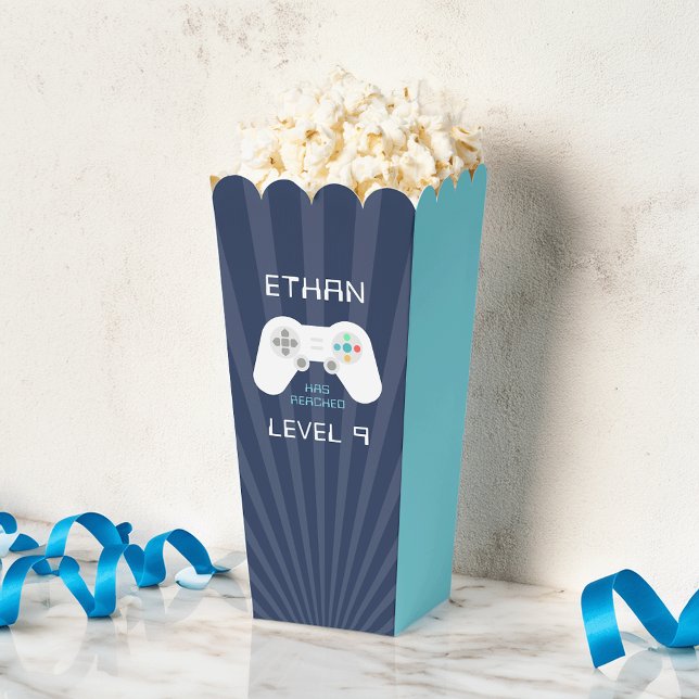 Caja Para Regalos Juego de vídeo retro Tema de cumpleaños personaliz (Subido por el creador)