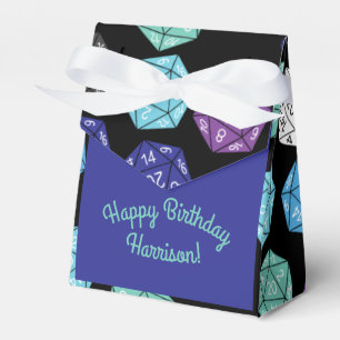 Caja Para Regalos Juegos de dados de 20 caras para fiesta de cumplea