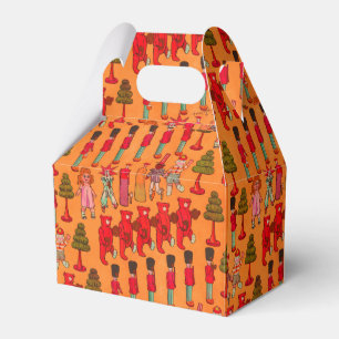 Caja Para Regalos Juguete Navideño Antiguo Niños Juegan
