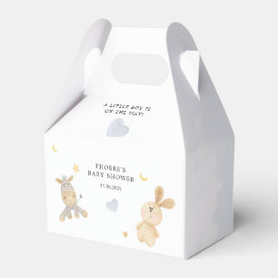 Caja Para Regalos Juguetes dulces Pastel Blue Cute Baby Shower
