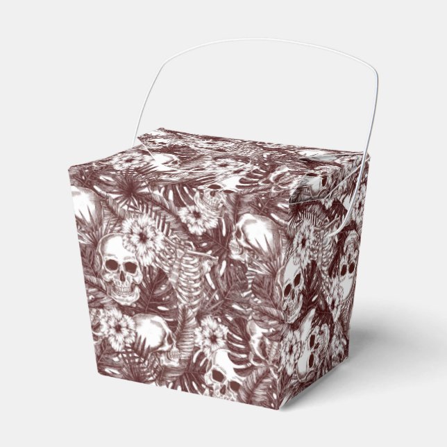 Caja Para Regalos Jungle Skulls Favorito Box (Front Side)