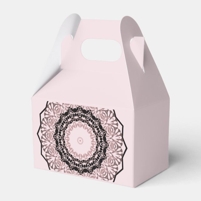 Caja Para Regalos Kaleidoscope, mandala (Reverso)