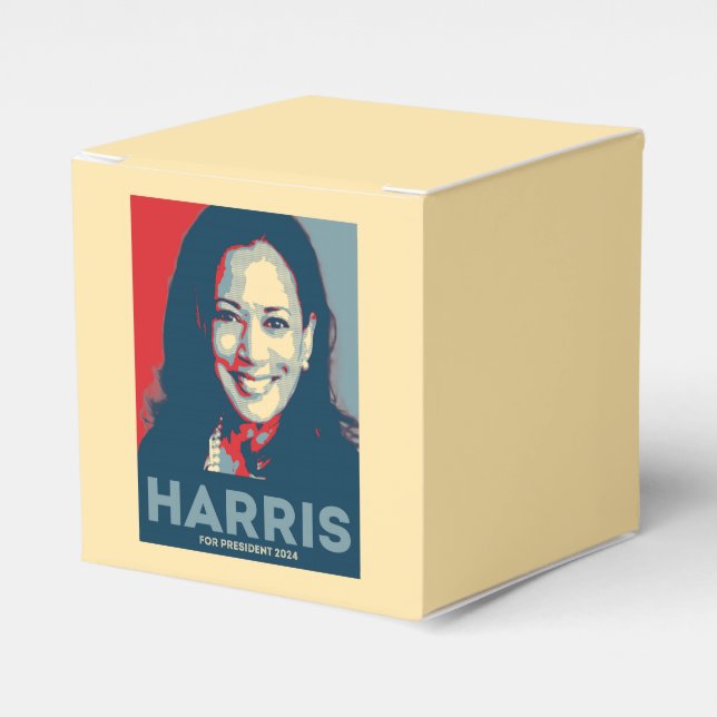 Caja Para Regalos Kamala Harris Por La Presidencia 2024 - Esperanza (Costado Anverso)