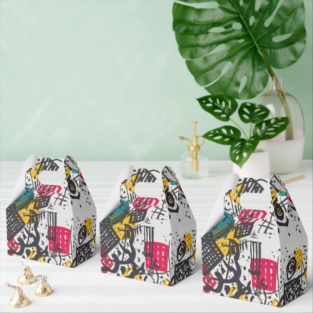 Caja Para Regalos Kandinsky Pequeños Mundos V Resumen Clásico (Múltiple)