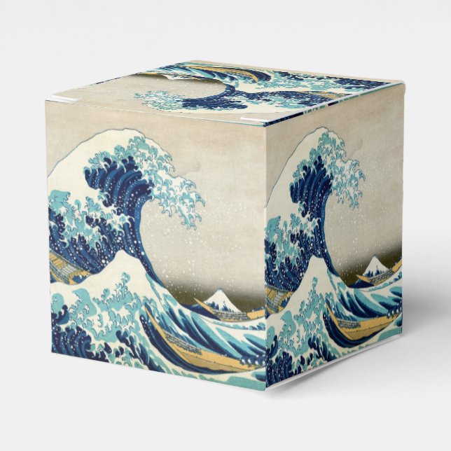 Caja Para Regalos Katsushika Hokusai - La gran ola de Kanagawa (Costado Anverso)
