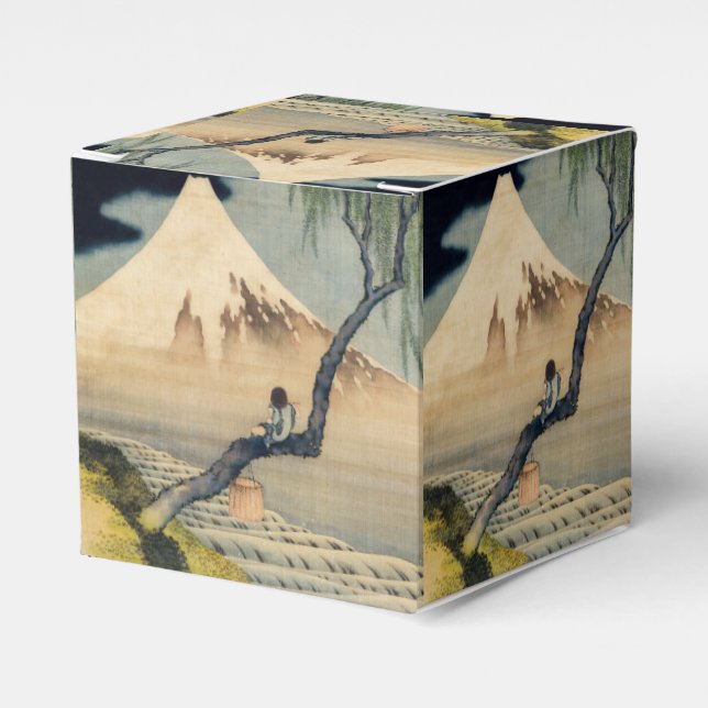 Caja Para Regalos Katsushika Hokusai - Muchacho viendo el Monte Fuji (Costado Anverso)