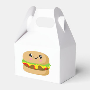 Caja Para Regalos Kawaii Burger