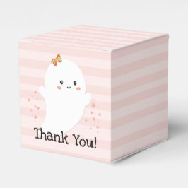 Caja Para Regalos Kawaii Ghost Pink Halloween