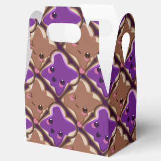Caja Para Regalos Kawaii Peanut Butter y Jelly Friends