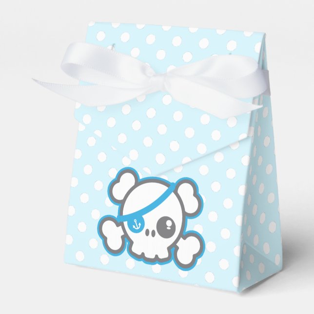 Caja Para Regalos Kawaii Pirate Skull Regalo Box (Front Side)