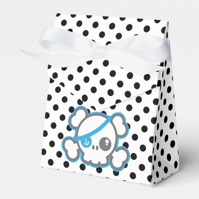 Caja Para Regalos Kawaii Pirate Skull Regalo Box (Front Side)