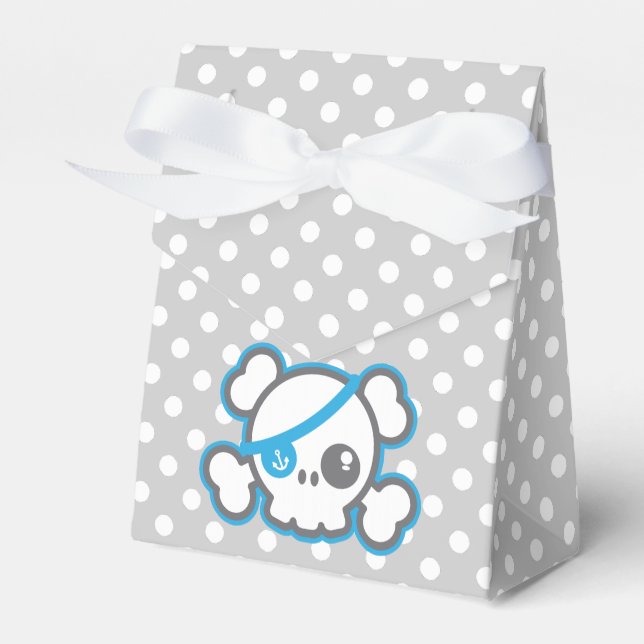 Caja Para Regalos Kawaii Pirate Skull Regalo Box (Front Side)