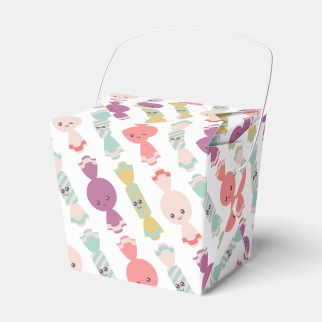 Caja Para Regalos Kawaii Sonriente Candy Gift Box (Front Side)