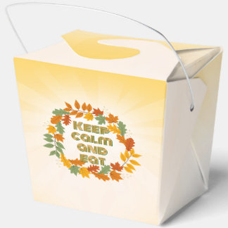 Caja Para Regalos Keep calm and eat