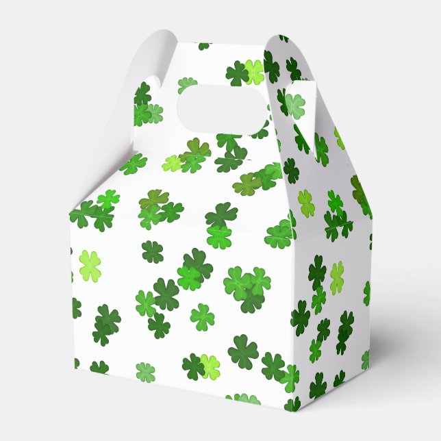 Caja Para Regalos Kelly "Shamrock Falling" (Front Side)