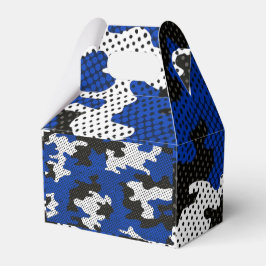 Caja Para Regalos Kentucky Blue White Classic Camo Pattern